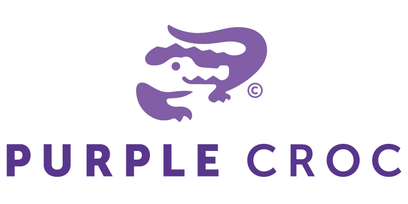 Purple Croc Logo